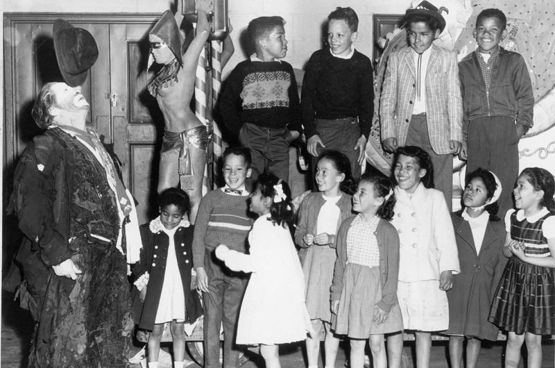 Clockwise from top left: Jeffrey Madison, Buddy Vanderhoop, Elmer Vanderhoop, Ronald Francis, Carla Giles (Cuch), Gloria Francis, Kathy Madison, Juanita Cook, Adriana Giles (Ignacio), Janice Cook (Baird), Erick Vanderhoop, Laurie Perry, and Otto Griebling.