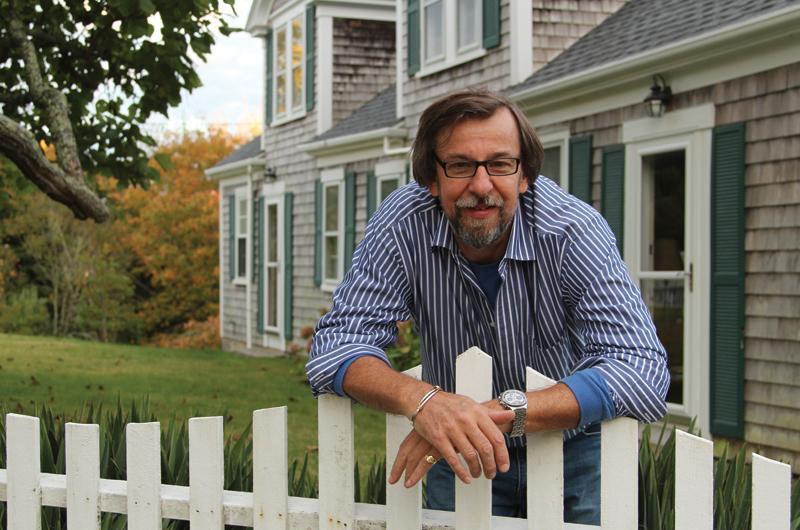 Lucy Vincent’s nephew, Bill Vincent, outside the family home where she lived.