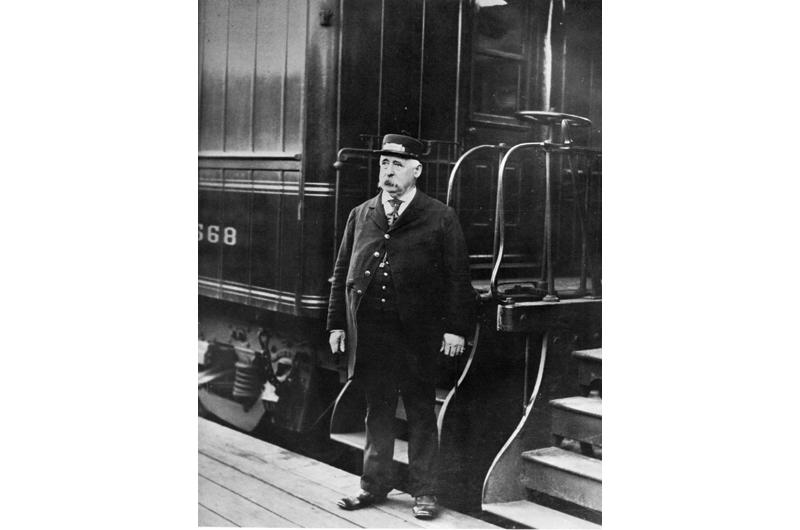Augustus S. Messer was the beloved conductor of the private train for many years.