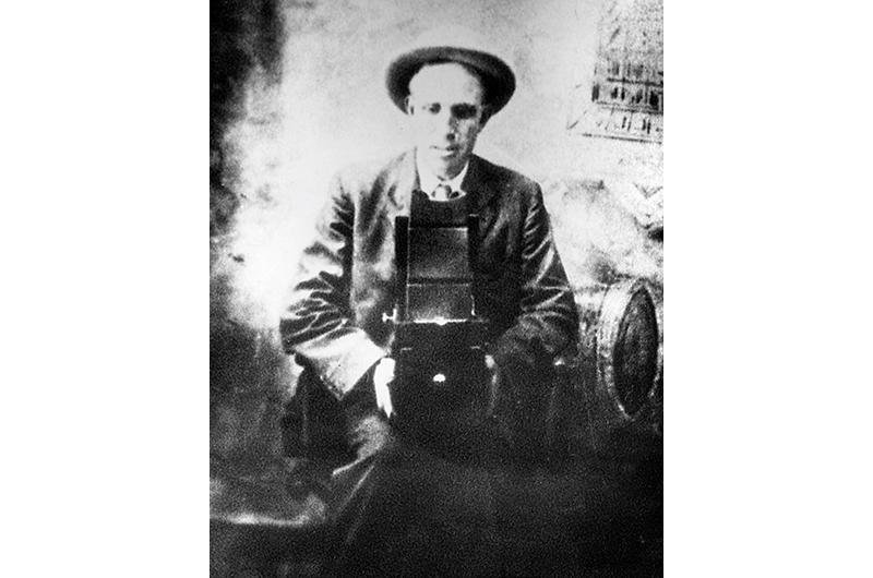 Edward Lee Luce’s only known self-portrait.