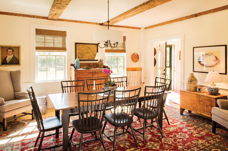 As the most recent stewards of the home, Terry and Kathy Meinelt wanted to meld restoration with renovation.