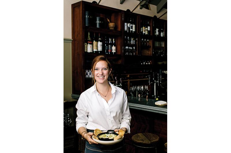 Alexa Worthington is at your service at Best Fine Dining–winner State Road Restaurant.