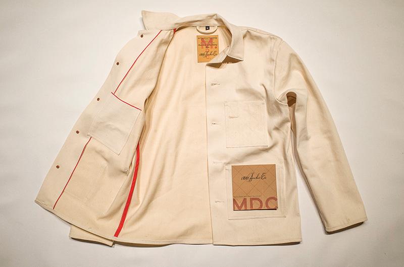 The artist is in the process of launching a garment company, Max Decker Co.