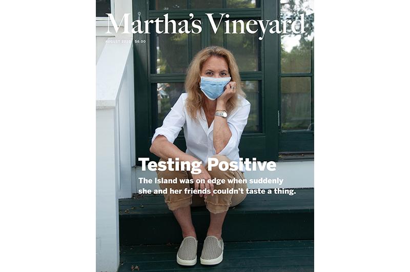The August 2020 cover story about Alexandra Styron and her experience with Covid-19.