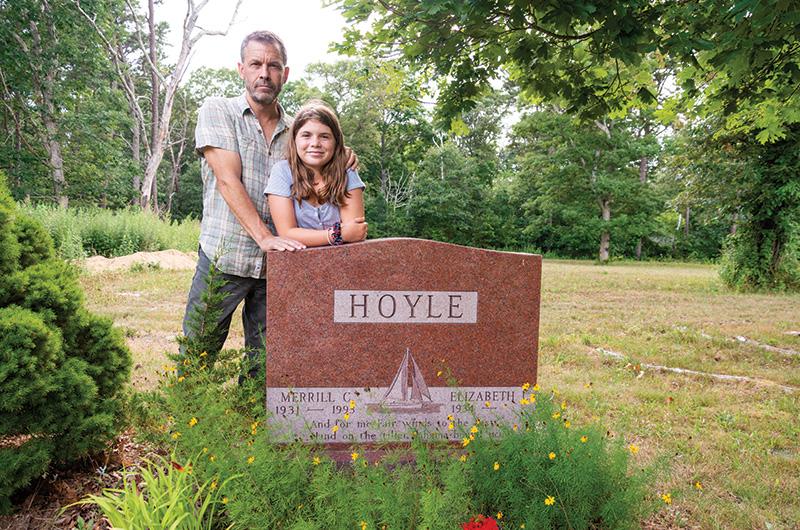 Bill Eville and Pickle, the father-daughter investigative team, discovered more clues at the Oak Grove Cemetery in Oak Bluffs.