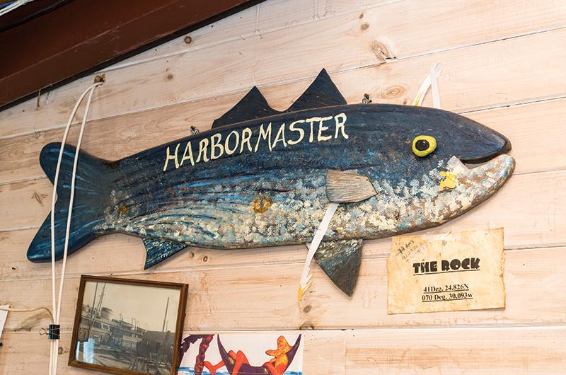 When not at home or at sea, you’ll probably find Blair in the Edgartown harbor master’s office.