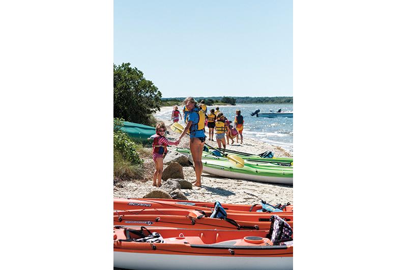 Bo Fullin and manager Teagan Overhaug are ready to get out on the water.