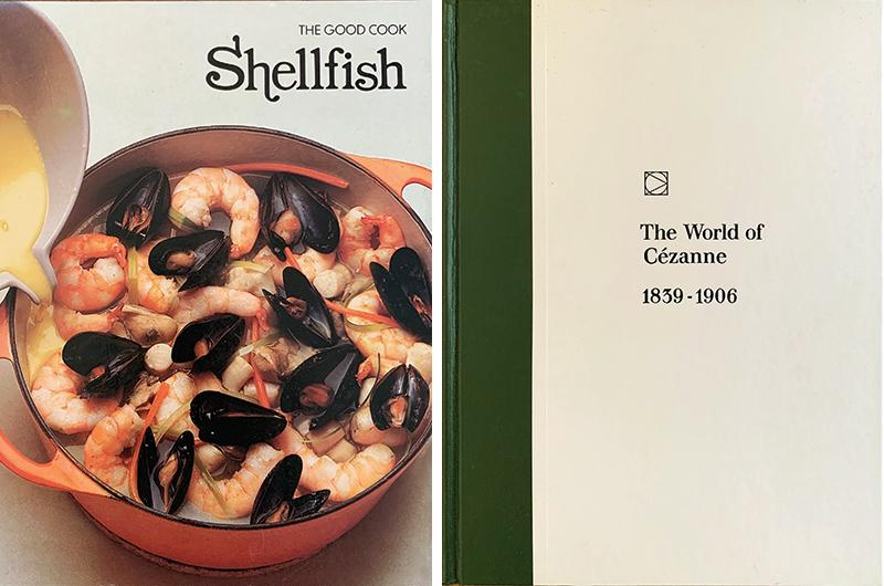 Books from the many Time-Life series that Littles worked on.