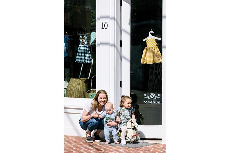 Julia Tarka’s best new shop, Rosebud, is inspired by her kids, Zachary and Theodora.