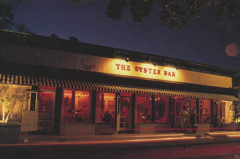 The Oyster Bar at the bottom of Circuit Avenue in Oak Bluffs, where Rockland Trust is today.