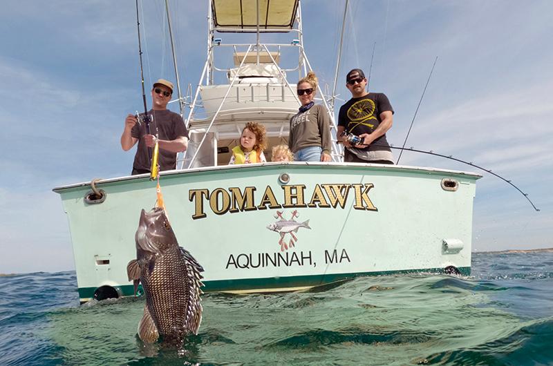 Another successful day catching fish aboard Buddy’s boat Tomahawk.