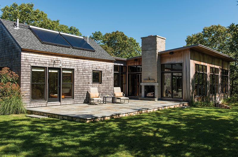 Corduroy House was expanded from 384 to 3,000 square feet.