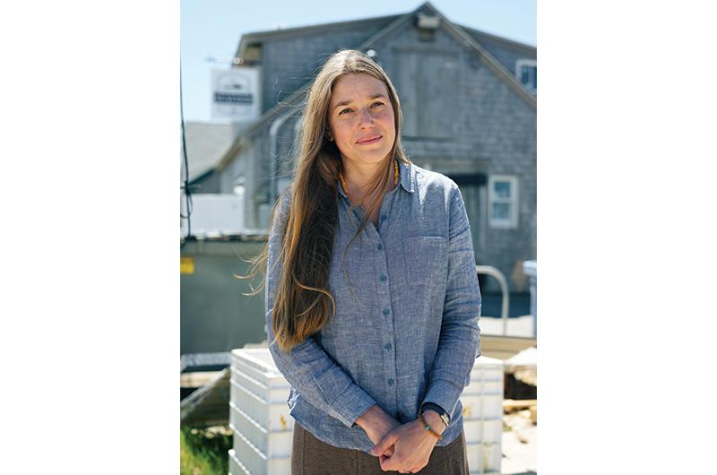 Dr. Shelley Edmundson, executive director of the Martha’s Vineyard Fishermen’s Preservation Trust.