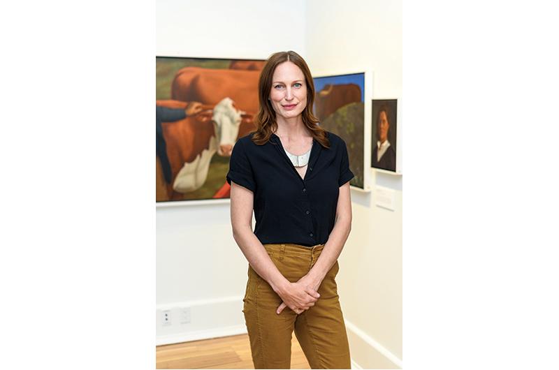Anna Barber curated the exhibit for the museum.