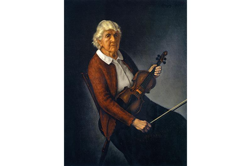 Claire Duys, oil on canvas, 1981. Collection of the Martha’s Vineyard Museum.