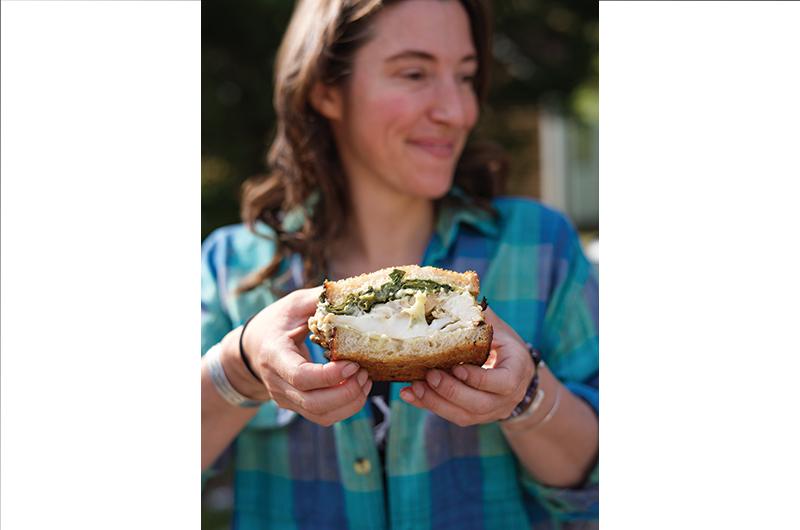 A hearty sandwich from Mo’s Lunch.