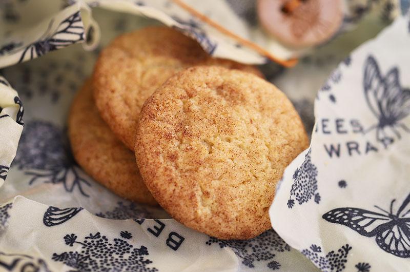 Wrap up a few Cornmeal Snickerdoodles for the lunchbox.
