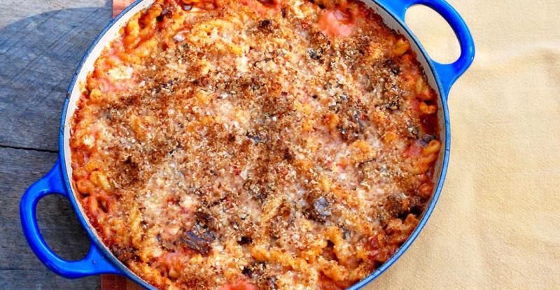 The roasted eggplant version is perfect for a summer crowd.