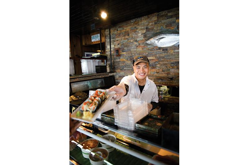 Sushi master Tony Ni is on a roll with another win for the Lookout Tavern.