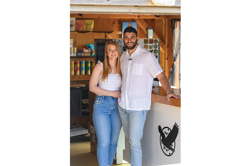 Jenn and Del Araujo are serving up great coffee at the edge of the world.