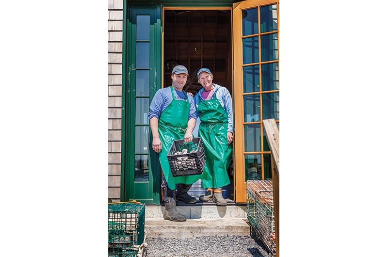 Scott and Betsy Larsen hold the key to award-winning chowder at Larsen’s Fish Market.
